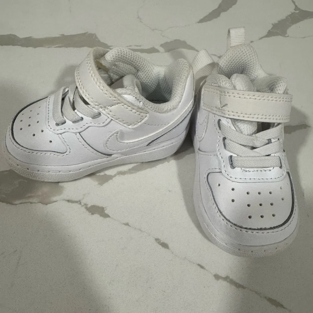Nike White Kids Sneakers Court Boroughs